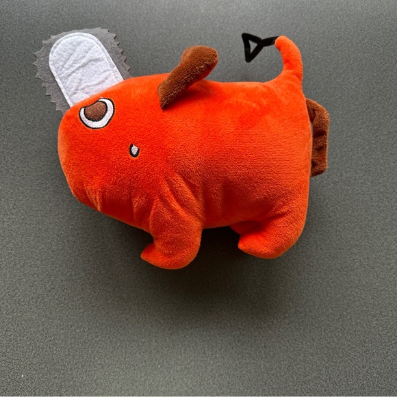 Chainsaw Man Pochita Plush Toy – Orange Anime Collectible - Picture 7 of 7
